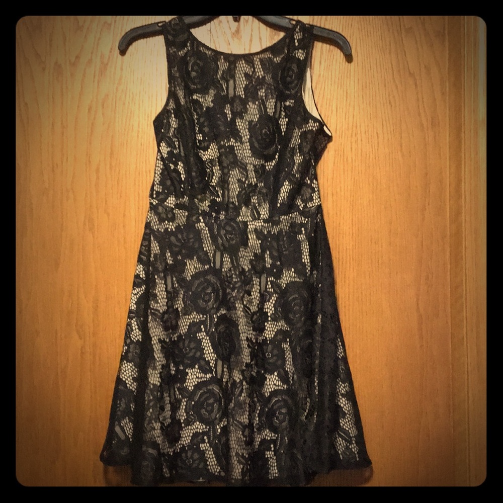 NWT Black lace dress